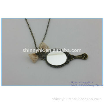 wholesale small mirror shape pendant